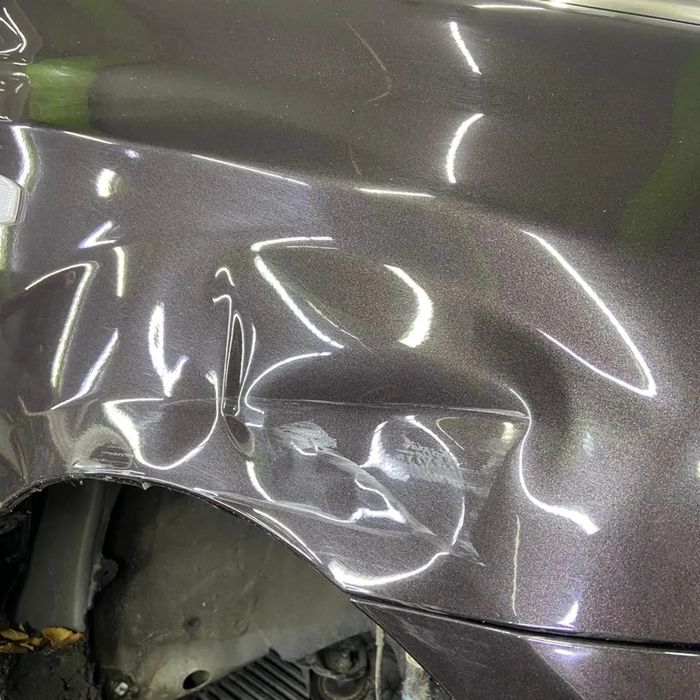 ПДР PDR ремонт вмятин без покраски выпрямление вмятин оклейкаковралана