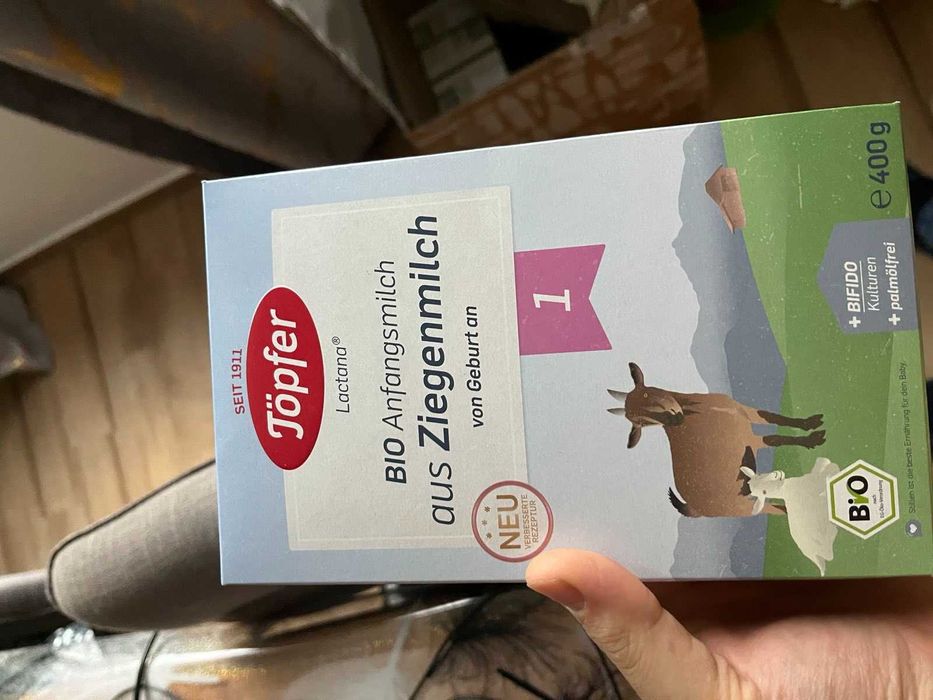 Toepfer Anfangsmilch Ziegenmilch