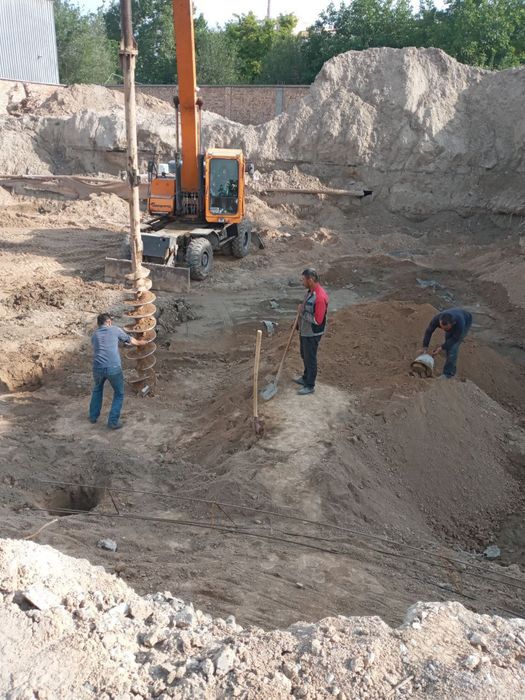 Услуги бурение, свай от 1-10метра