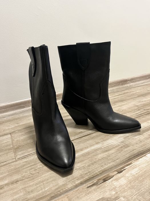 Боти естествена кожа марка “Badura”