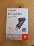 Stick Memorie Verbatim, conectivitate dubla, USB-C/USB-A, 512GB,
