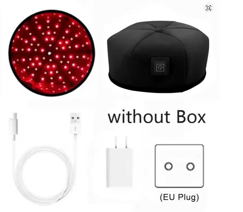 Шапка с червена светлина за 50%-100% повече окосмяване !