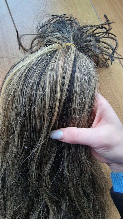 Продавам  200 гр кератинови кичури