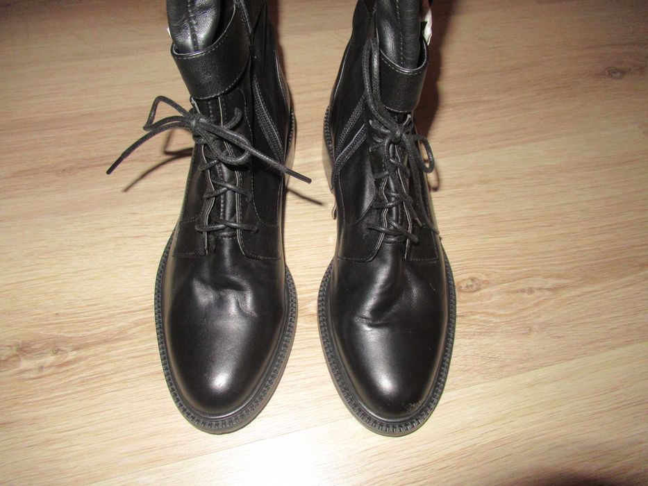 ЕСТЕСТВЕНА КОЖА--Страхотни ботуши--36 номер-Нови!!!