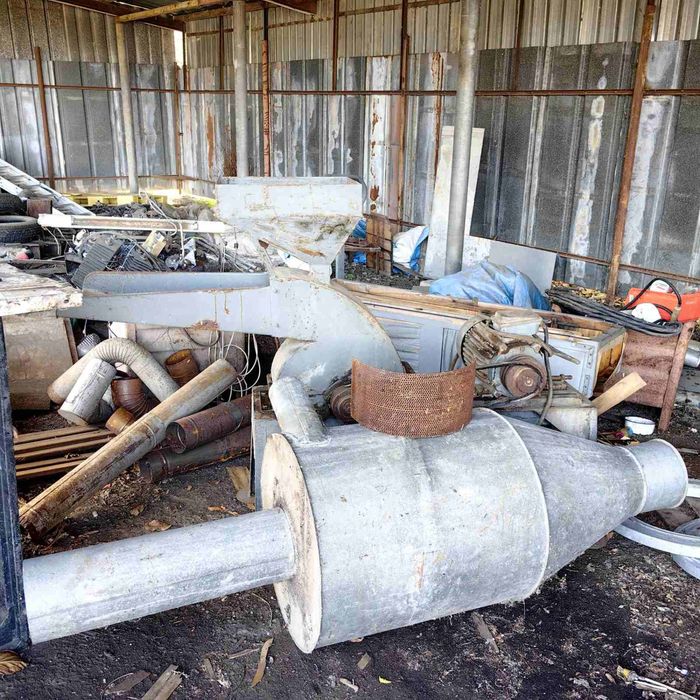 Фуражомелка с циклон