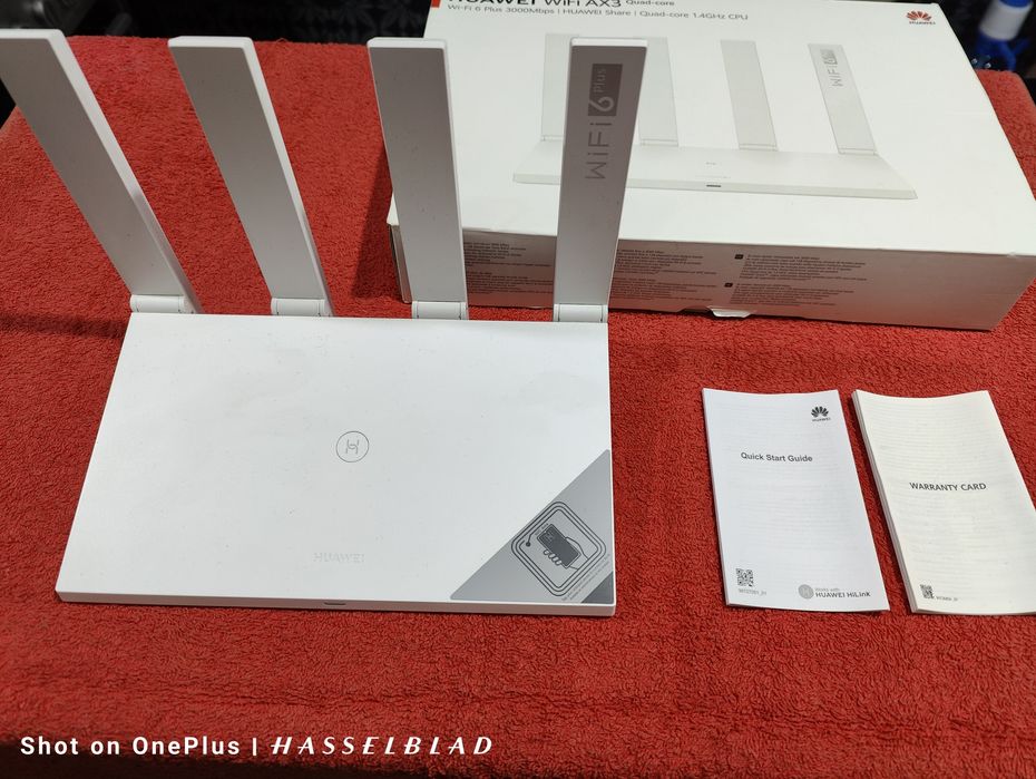 Рутер Huawei AX3 Pro WS7200 Wi-Fi 6 Plus Quad-core 1.4GHz CPU3000Mbps