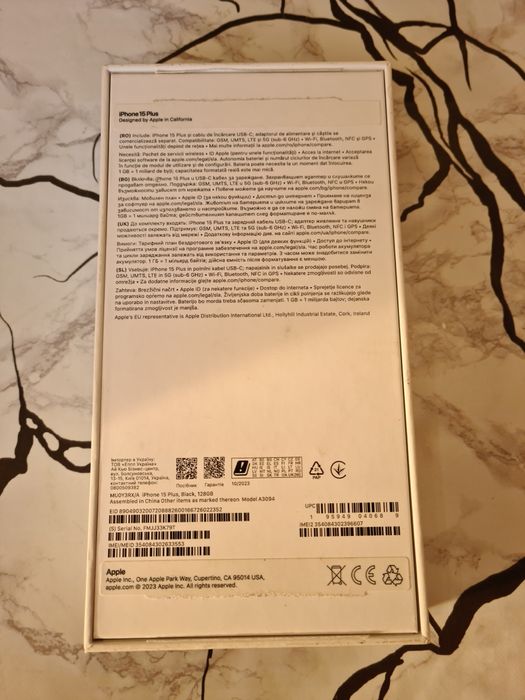 Iphone 15 plus 128gb.