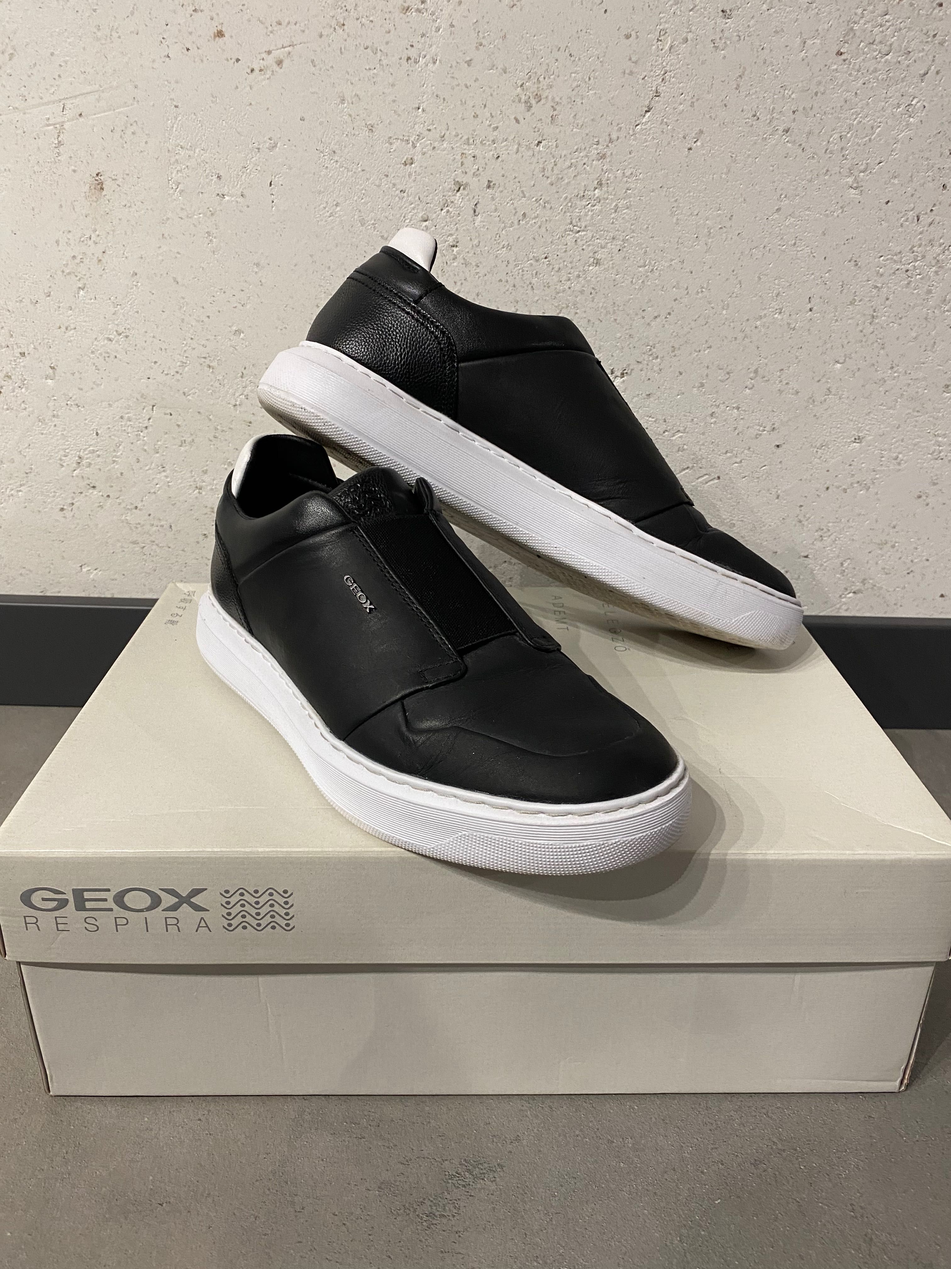 Мъжки естествена кожа обувки GEOX, размер 40