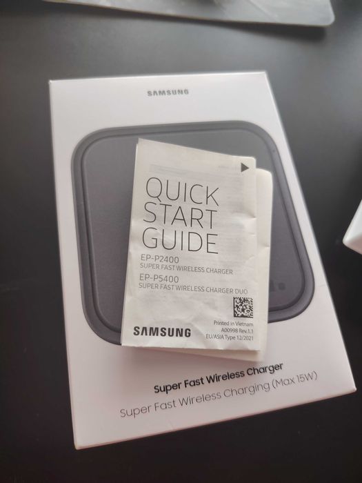 Супер бързо безжично зарядно SAMSUNG