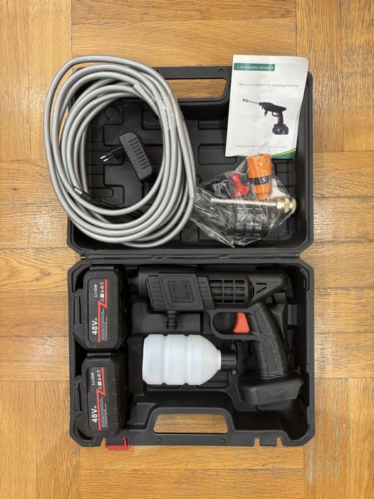 Акумулаторна водоструйка с 2 батерии 48V