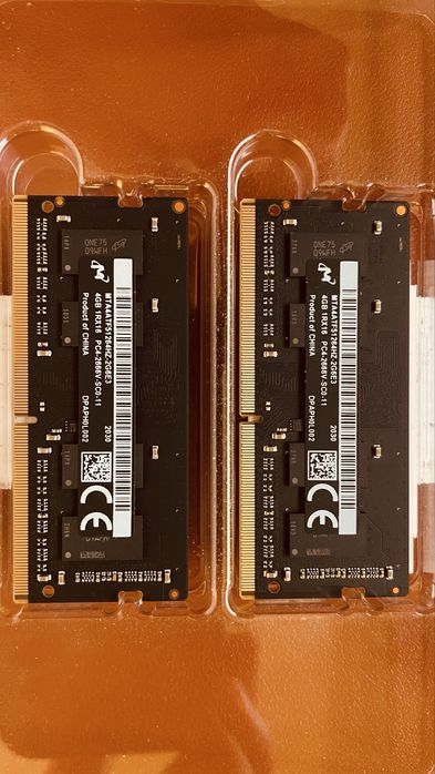 2x memorie apple imac 4gb (8gb total) ddr3 1600mhz