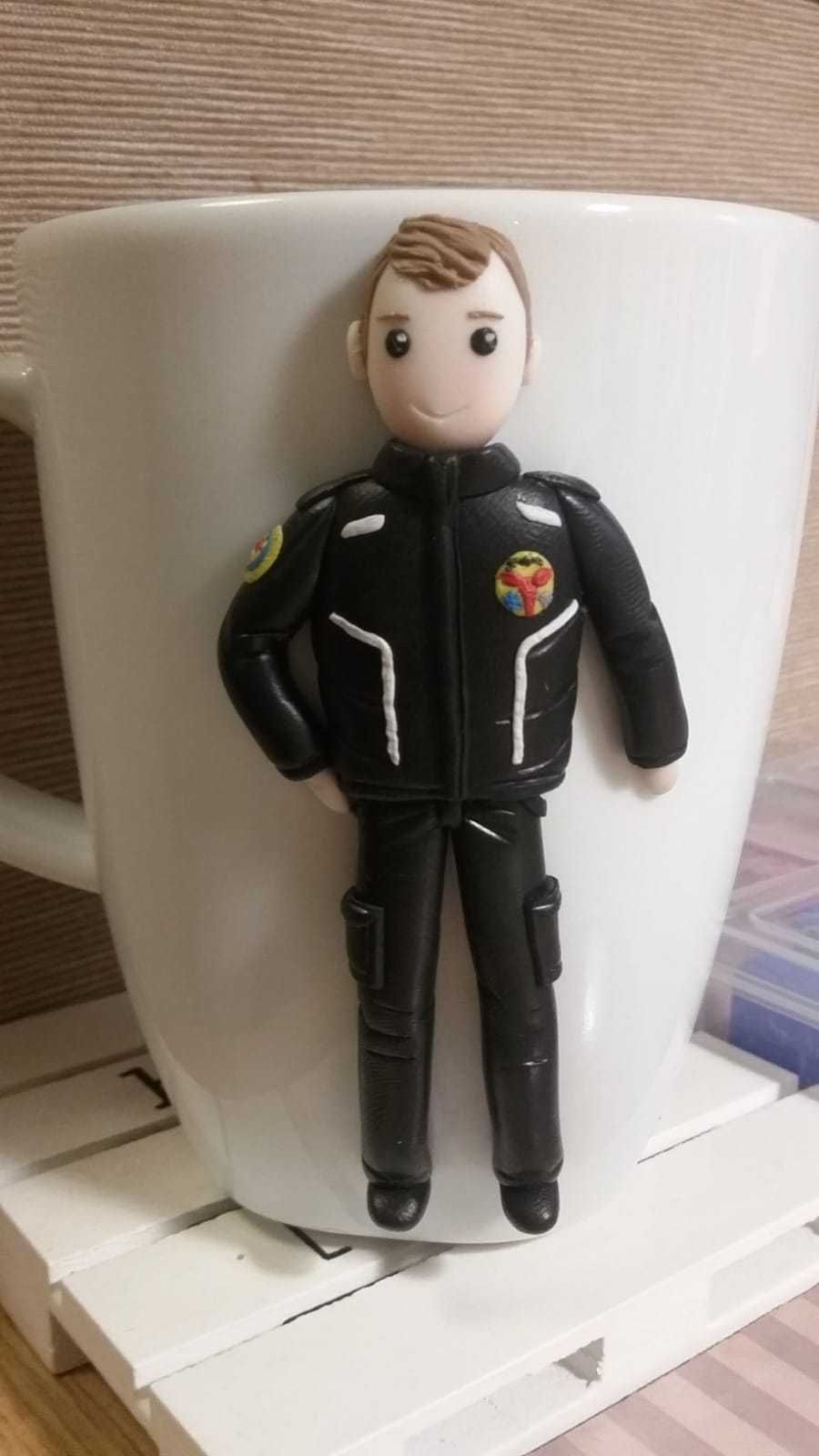 Cadou cana personalizata ambulantier/pompier, doctor SMURD