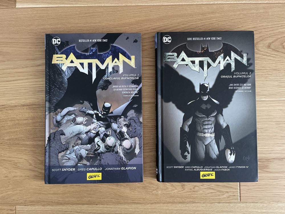 Benzi desenate Batman - The new 52 de Scott Snyder vol. 1-2