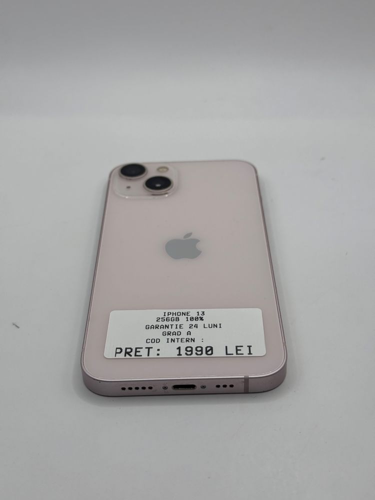 Iphone 13 256GB 100% Grad A Garantie 24 Luni - zonemag.ro