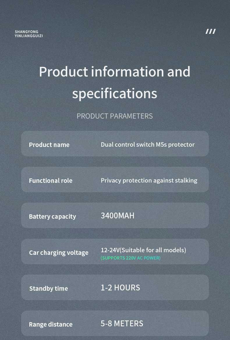 Сателитен + GPS Заглушител Навигация Автомобилна Тапа GSM 3G 4G Jammer