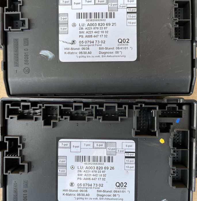 Modul / Module usa / portiera Mercedes S Class W221