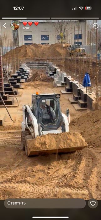 Услуги Мини погрузчик , Бобкат Аренда Bobcat