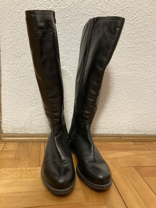 Cizme dama din piele