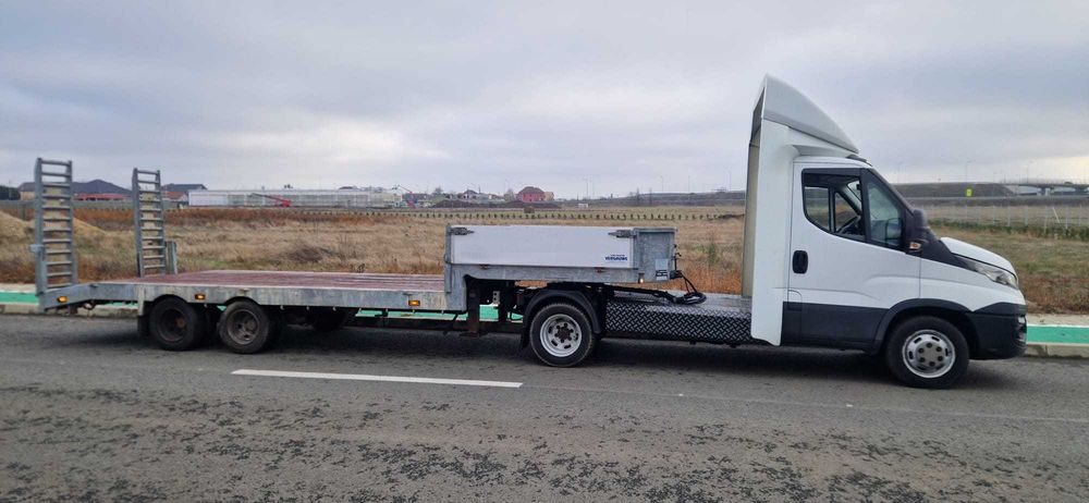 Ansamblu / minitir pentru transport utilaje