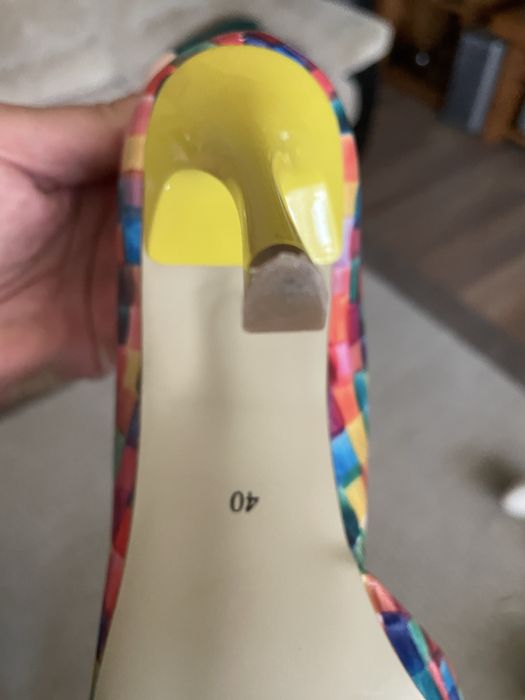 Pantofi piele, stiletto, Maccioni.