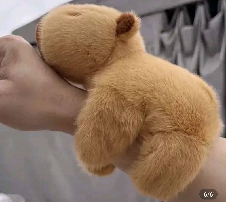 Set jucărie de pluș Capybara