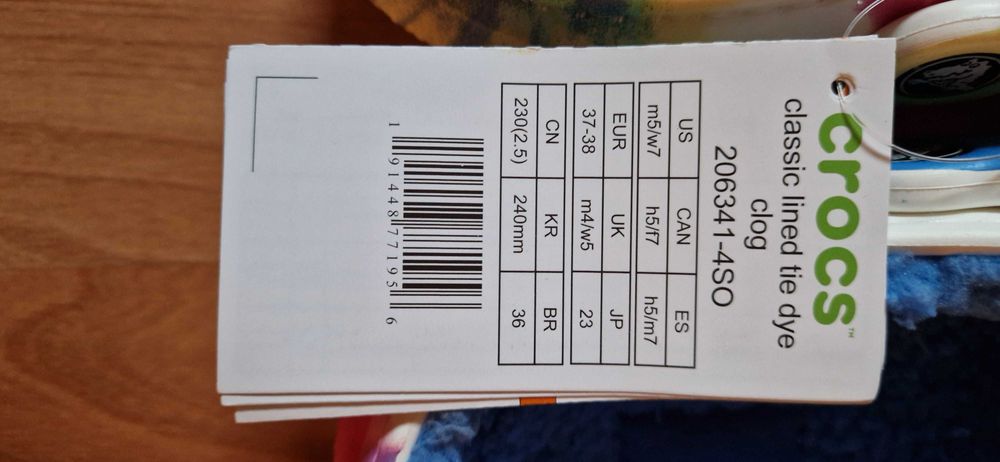 Нови топли чехли Crocs 30, 31, 32, 34, 36, 37