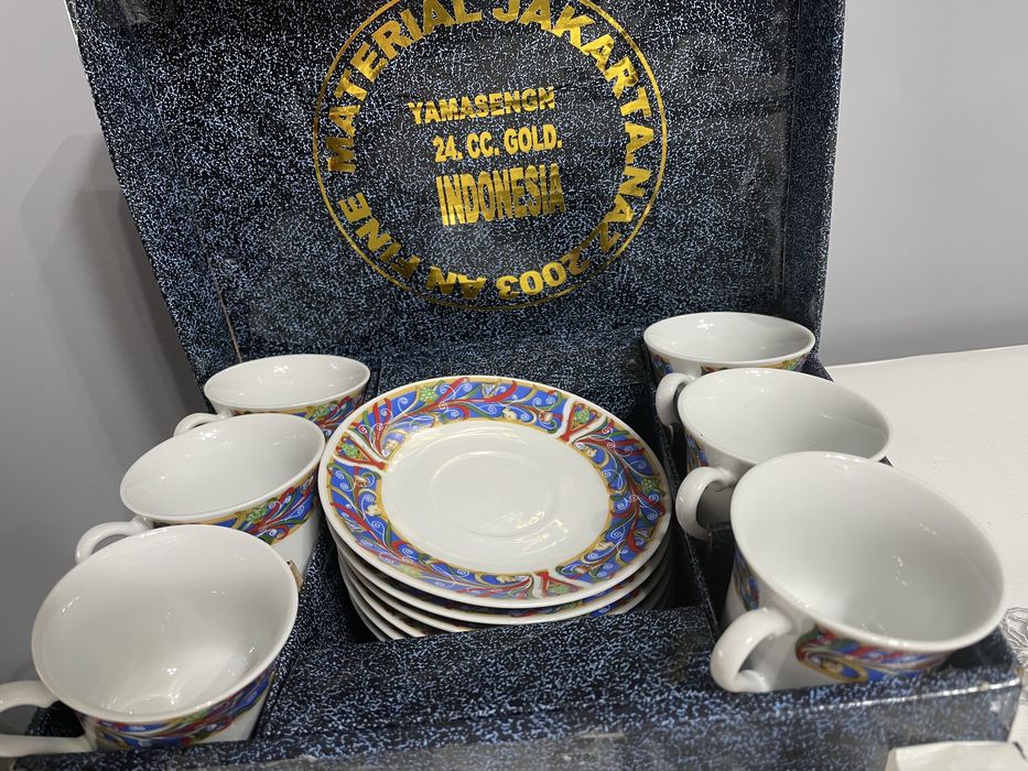 чаша за кафе 6 бр.