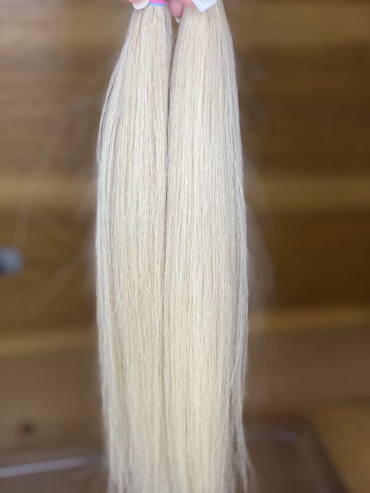 Продам натуральные волосы блонд