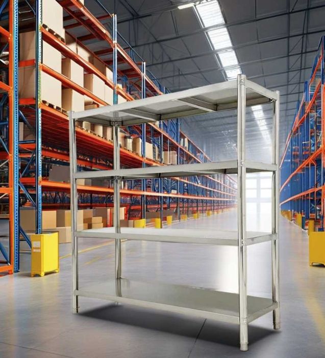 rafturi de inox 100x40x155H , raft 120x40x155H,raft 150x40x155H, NOI