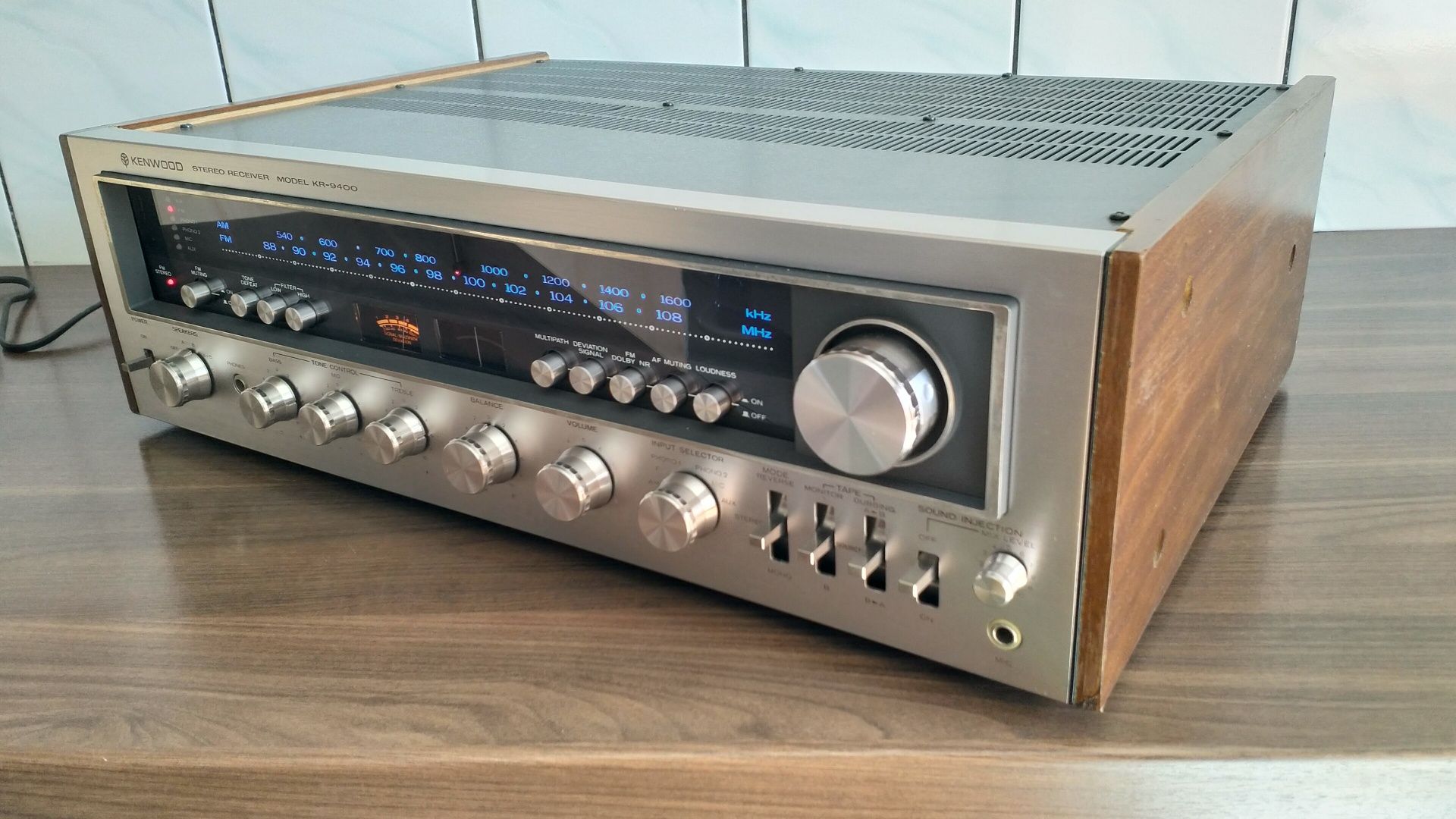 Kenwood KR 9400 receiver amplificator amplituner muzica