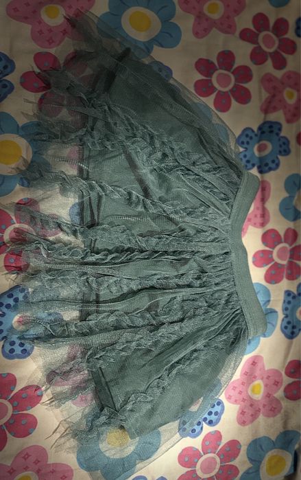 Fustă din tul - Verde