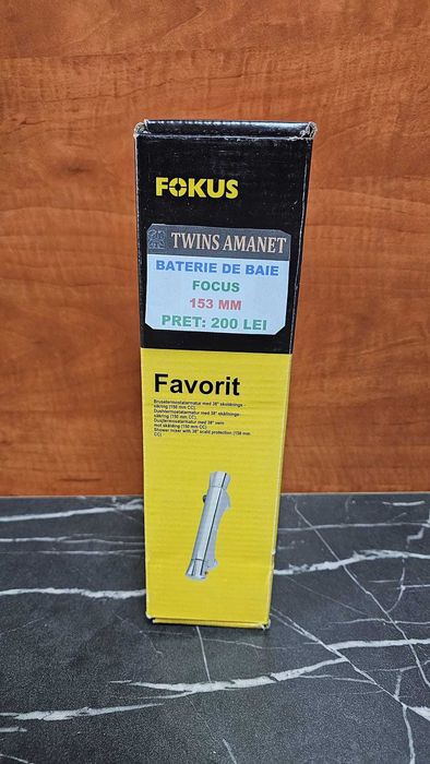 Baterie de baie FOKUS