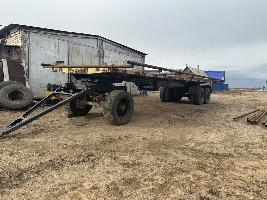 Прицеп трехосник рулоновоз Нефаз