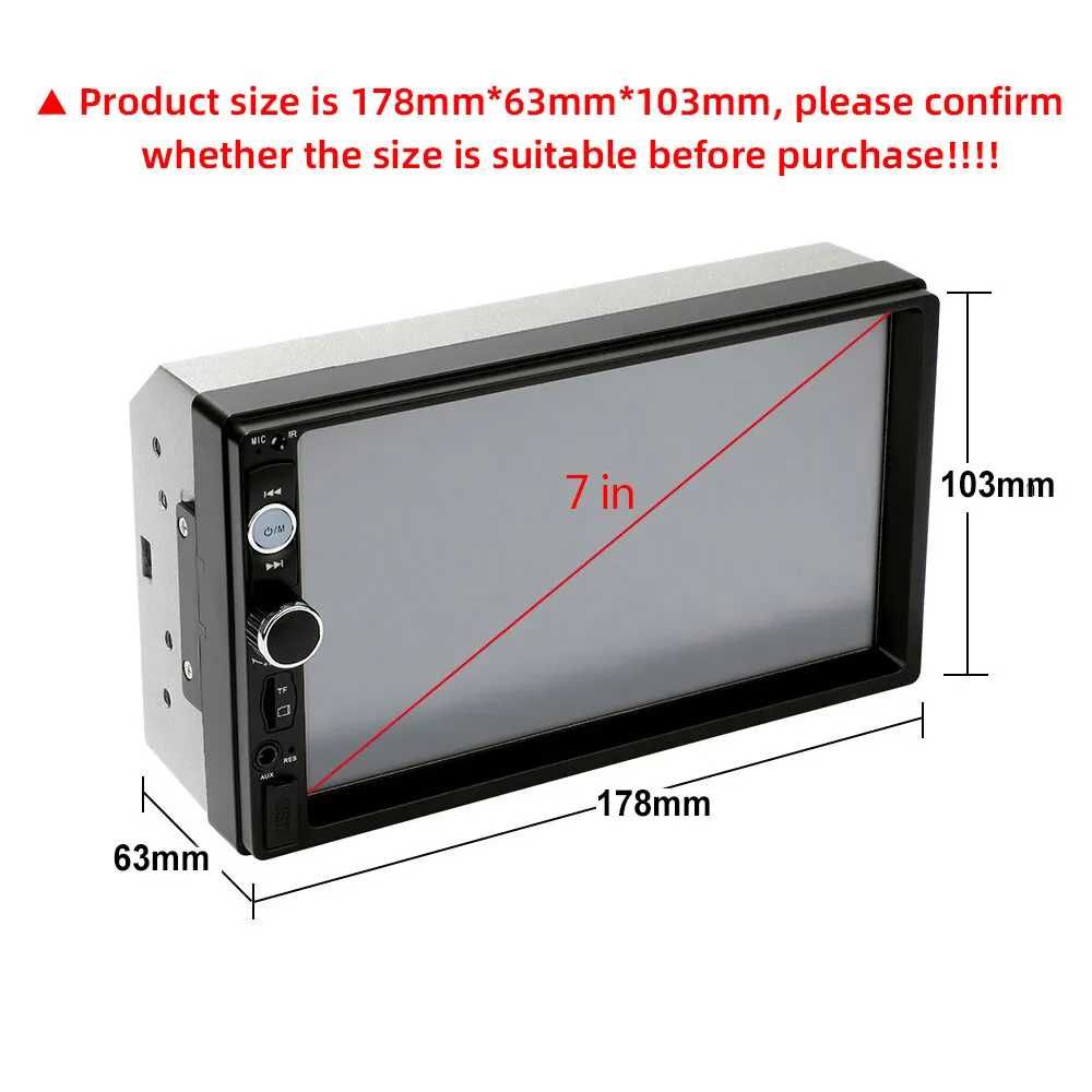 Mp3 USB 2DIN radio auto Opel Audi Volkswagen Skoda Seat bluetooth