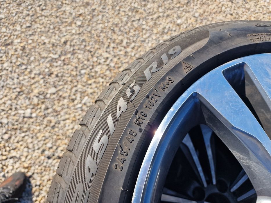 Гуми с Джанти за Mercedes S class W222 245/45 R 19 Pirelli Run Flat