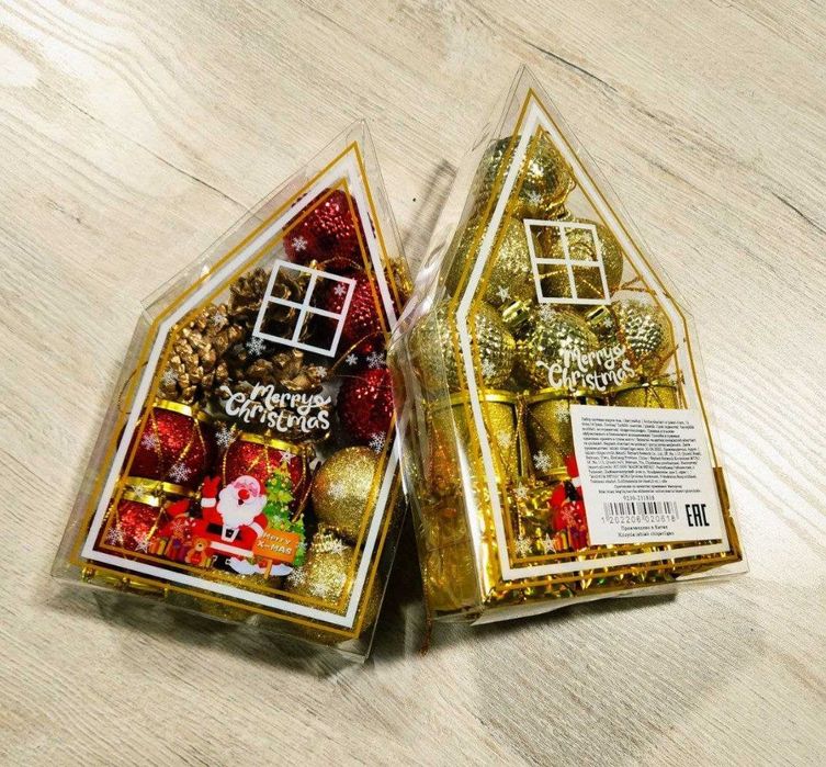 Archa o‘yinchoqlari OPTOM — Ёлочные игрушки ОПТОМ