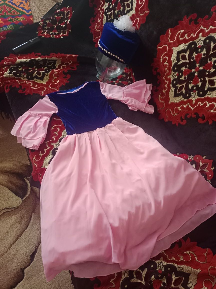 Красивые казахские платья для девочек