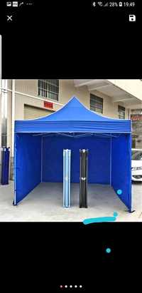 Pavilion pliabil 3×3 albastru+pereti Sigilat