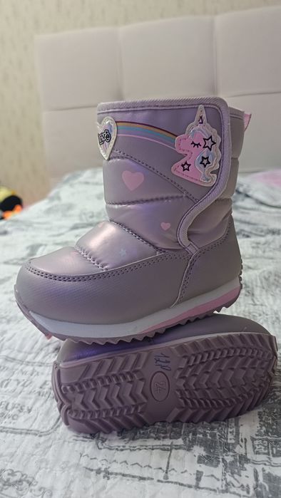 Сапоги зимние на девочку