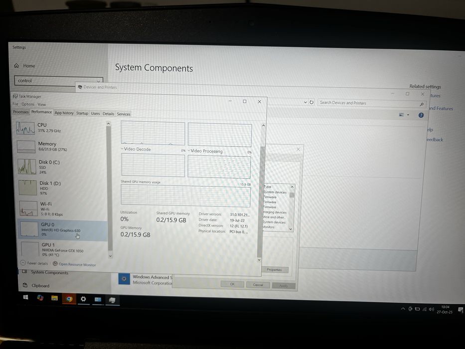 Laptop Lenovo legion