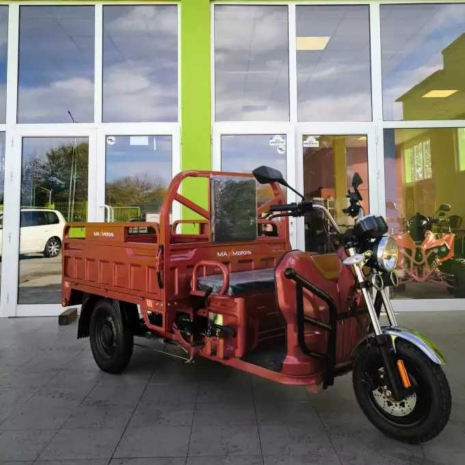 Електрическа Селско-стопанска триколка HEAVY CARGO 2000W Red