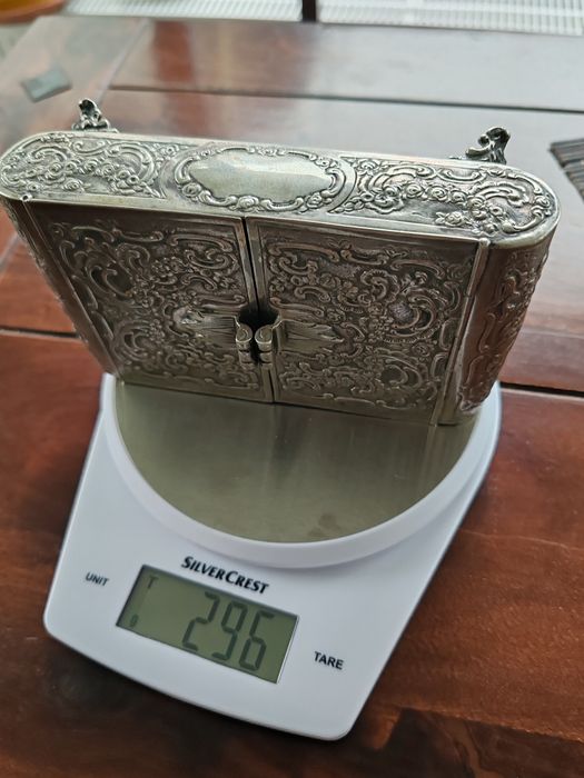 Caseta bijuterii Argint 0,800 - 296 gr.