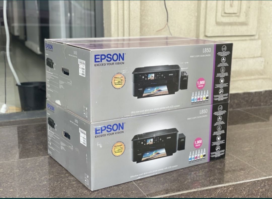 Принтер Epson L850 (МФУ 3 в 1 Струйный Гарантия + Доставка