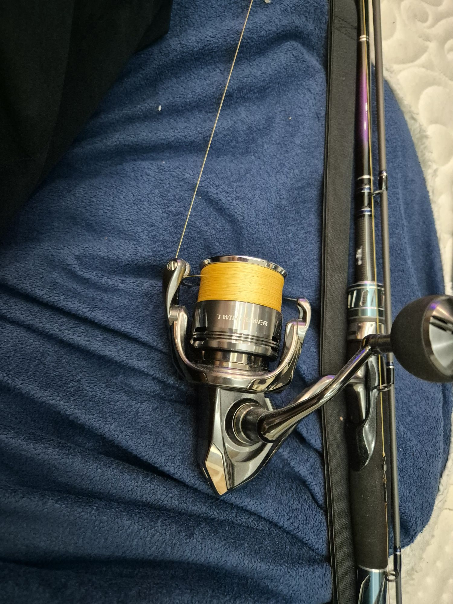 Hearty rise diviniry + shimano twin power