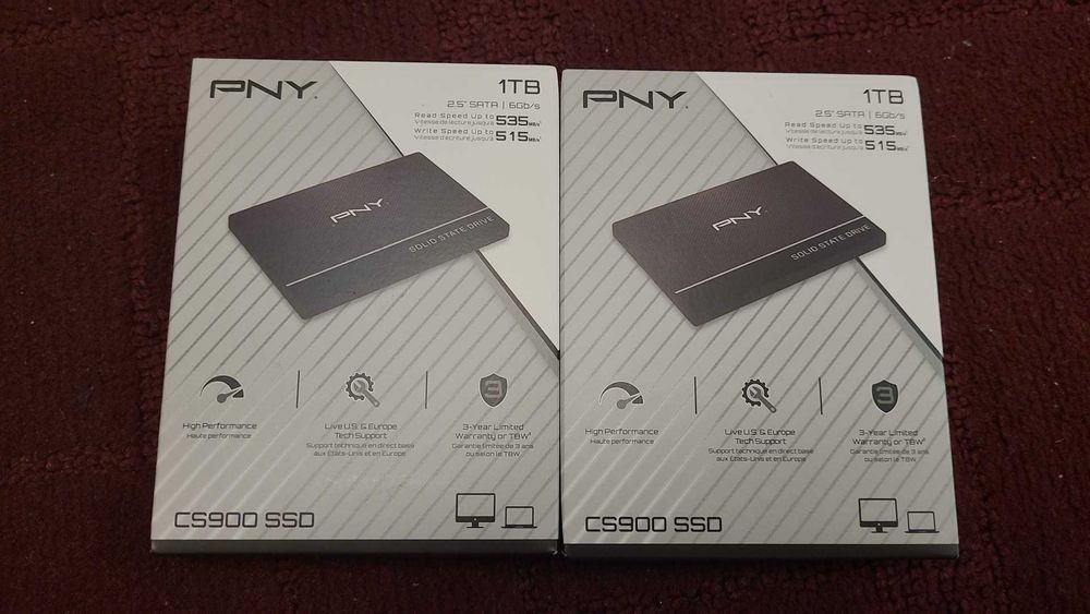 Ssd nou , la cutie 1 tb , sata 3 , pny