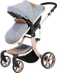 Carucior de copii 2 in 1 Visoli Grey