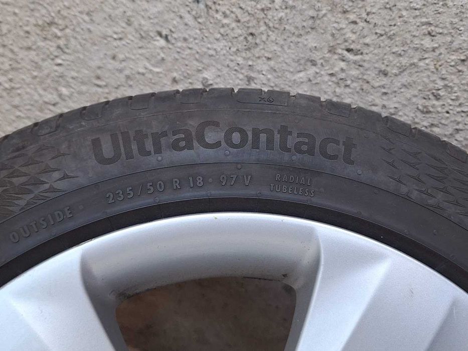 Алуминиеви, лети джанти с гуми, оригинални за BMW X3, X5, 18" цола,