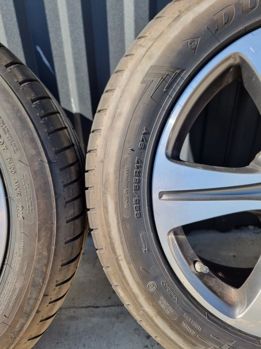 225 55 R17, Mercedes w213, Roți complete cu senzori presiune