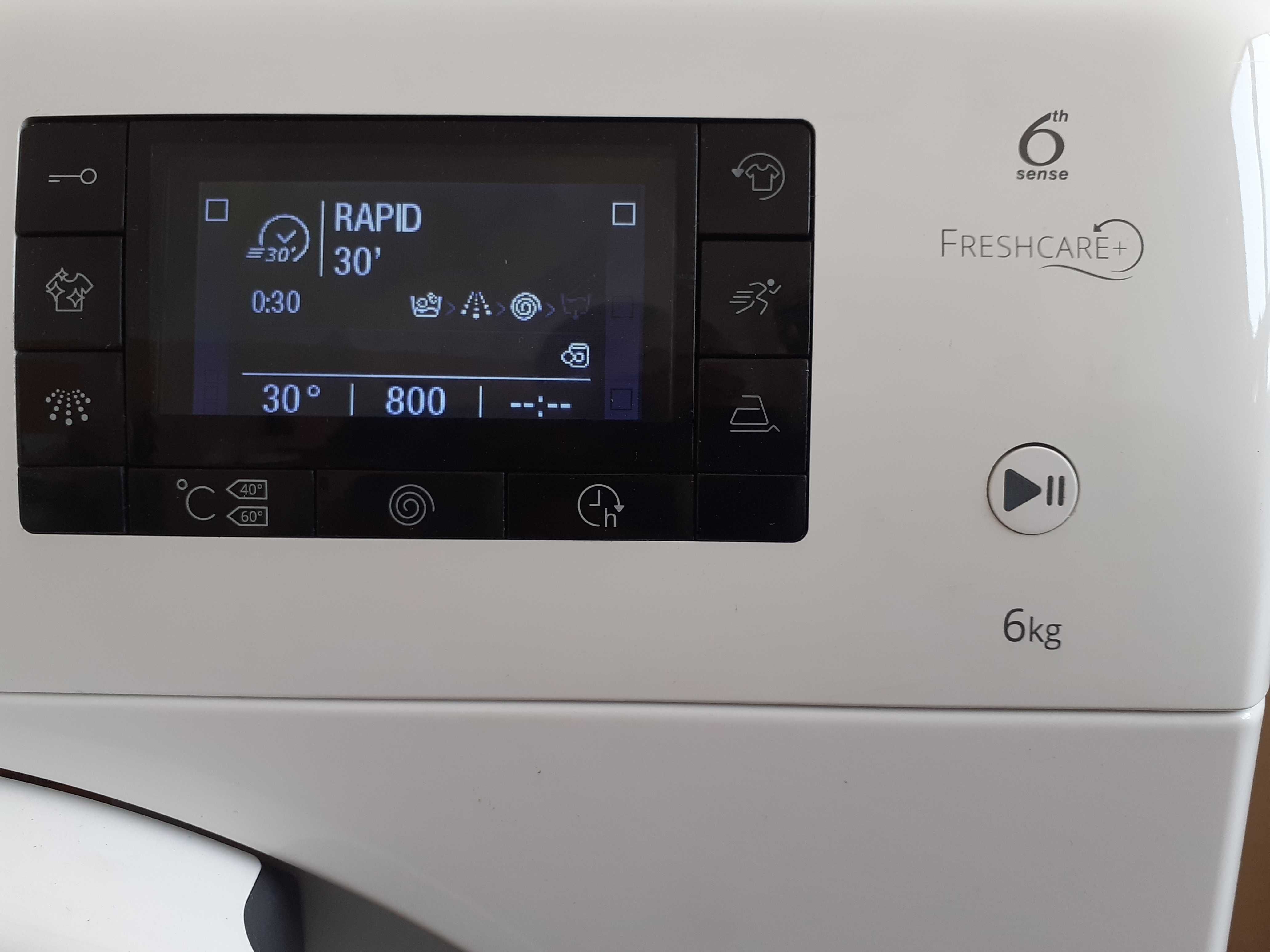 SLIM-WHIRLPOOL-6 kg,1200 rotatii