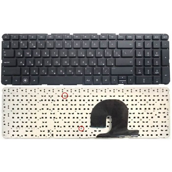 Клавиатура наноутбук на запчасти Hp dv7